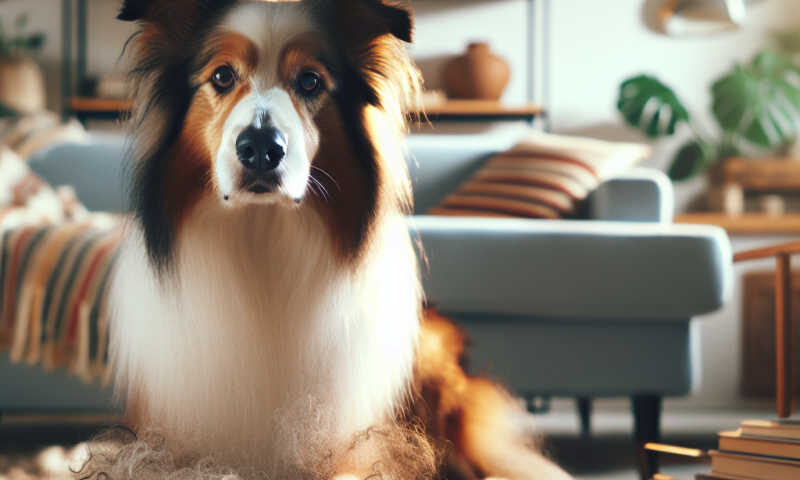 Il Border Collie e la perdita del pelo