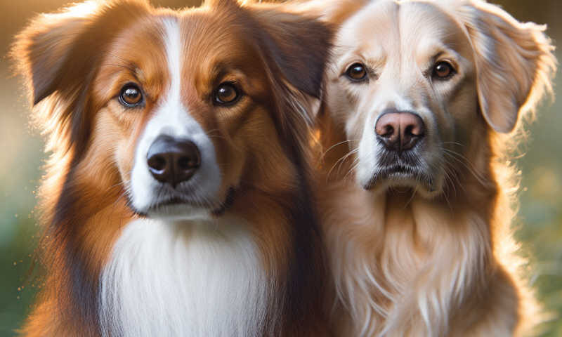 Mix di razze: Border Collie e Golden Retriever